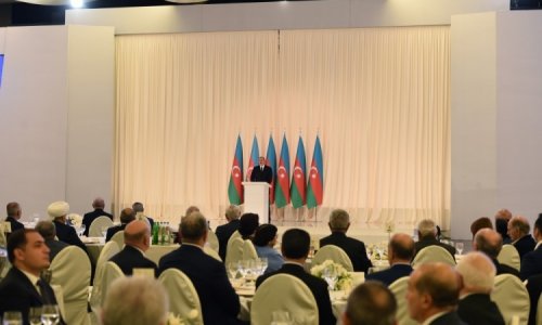 Official reception held to mark 25th anniversary of Azerbaijan’s independence