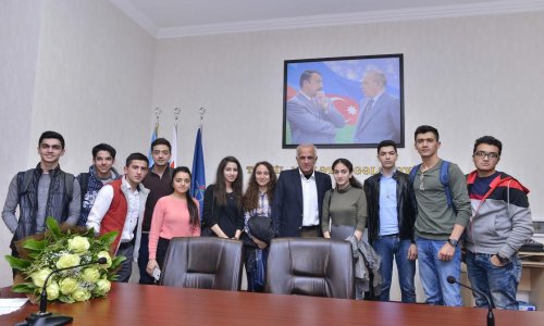 BHOS students met with Fuad Poladov