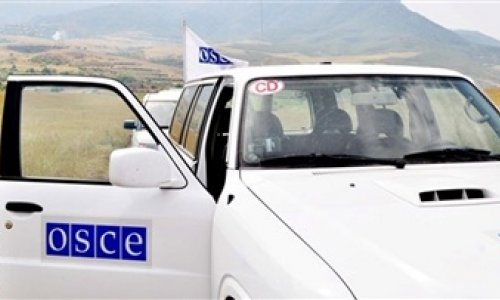 OSCE to monitor contact line of Azerbaijani, Armenian troops