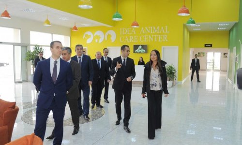 Leyla Aliyeva opens IDEA Animal Care Center