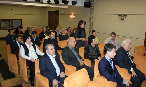 Musiqili Teatrda Rusiyanın teatr rəhbərləri ilə görüş