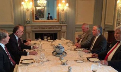 Foreign ministers of Azerbaijan and Armenia dined together 