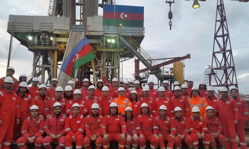 SOCAR commissions highly productive well in Caspian Sea - PHOTO