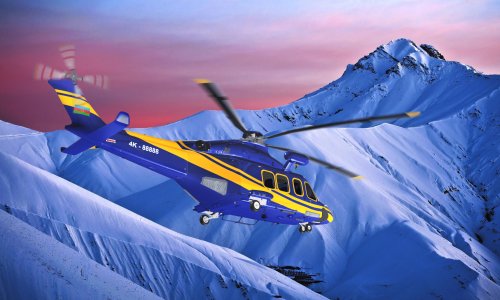 Silk Way Helicopter Services offers travelling by helicopter