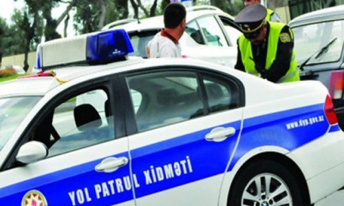 Yol polisi bunu da etdi - VİDEO