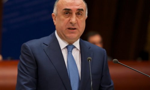 Elmar Məmmədyarov Dmitri Roqozinlə görüşüb