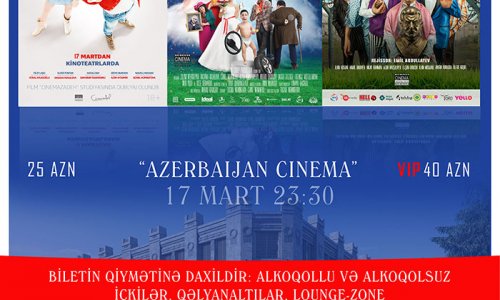 Звездная «Ночь в кино» в кинотеатре «CinemaPlus Azerbaijan» - ВИДЕО