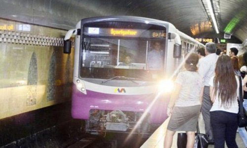 Bakı metrosunda həyəcanlı anlar