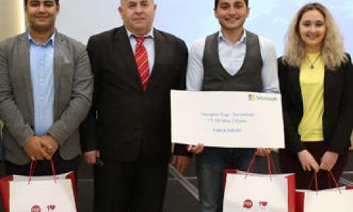 Bakı Ali Neft Məktəbinin tələbələri “Microsoft Imagine Cup” turnirində