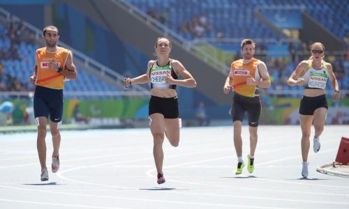 Azerbaijani para-athlete in Baku 2017 finals