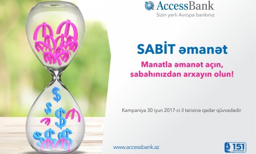 AccessBank cəlbedici əmanət kampaniyasına başladı