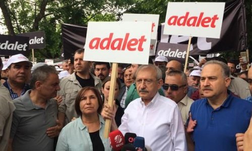 CHP Ankaradan İstanbula yürüşə başlayıb