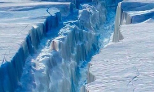 Dünyanı yeni təhlükə gözləyir: Antarktida parçalanır - VİDEO