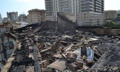 Yasamaldakı yanğının fəsadları aradan qaldırılır – FOTOLAR