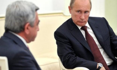 Rusiya və Ermənistan prezidentləri arasında görüş keçirilir