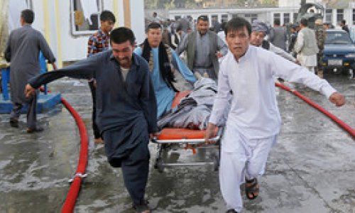 Əfqanıstanda kamikadzenin özünü partlatması nəticəsində 13 nəfər ölüb
