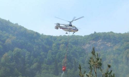 Azərbaycan helikopterləri Gürcüstan səmasında