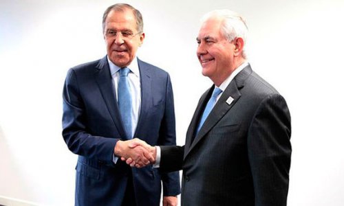 Lavrov və Tillerson görüşdü