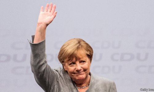 Angela Merkel seçkidə qələbə qazandı