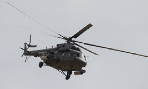 Hindistanda helikopteri qəzaya uğrayıb