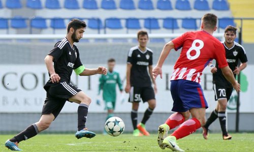 “Qarabağ” “Atletiko”ya böyük hesabla uduzdu