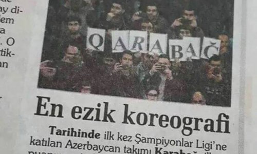 Türkiyənin məşhur qəzetində “Qarabağ”ı təhqir etdilər