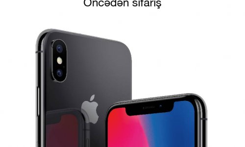 Get iPhone X from Azercell with Unlimited internet!