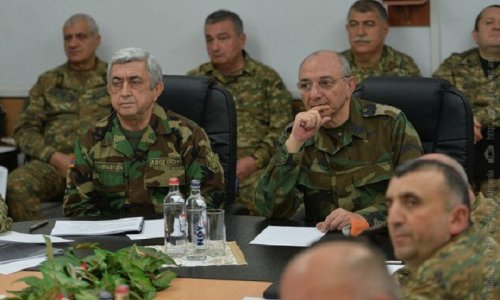 Sarkisyan Qarabağda separatçılarla görüşdü  