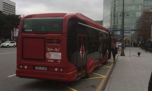 “BakuBus” avtobusları 175 saylı xəttə buraxıldı - 30 qəpiyə