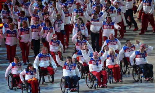 Rusiyalı paralimpiyaçılarına zərbə