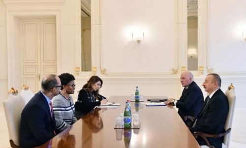 Azerbaijani president receives WB regional director for South Caucasus