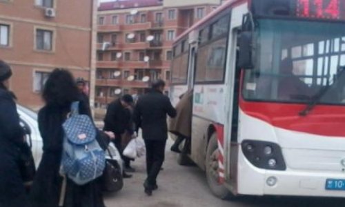 Bakı yollarında sıxlıq var - Avtobuslar gecikir