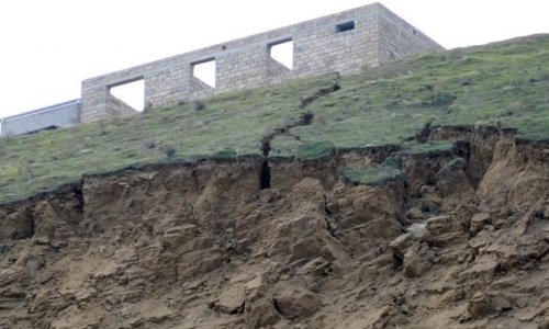 Bakının sürüşmə zonalarındakı - Son durum