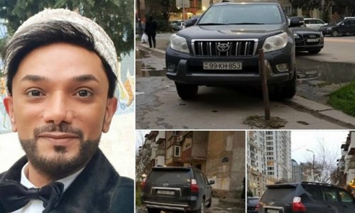 Xalq artisti qayda pozan sürücüyə görə Yol Polisinə çağırış etdi