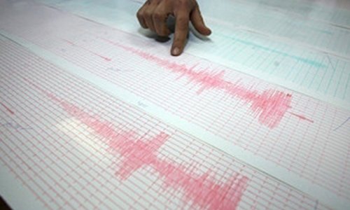Произошло землетрясение  в Исмаиллы
