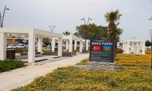 İzmirdə “Bakı parkı” açıldı