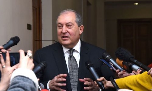 Ermənistan prezidenti: İlham Əliyevi yaxşı tanıyıram