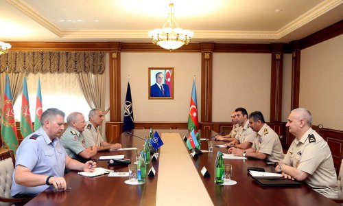 Zakir Hasanov met with NATO generals