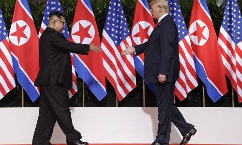 В Сингапуре началась историческая встреча Трампа и Ким Чен Ына - ФОТО 