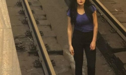 Bakı metrosunda sensasion görüntü- FOTOLAR