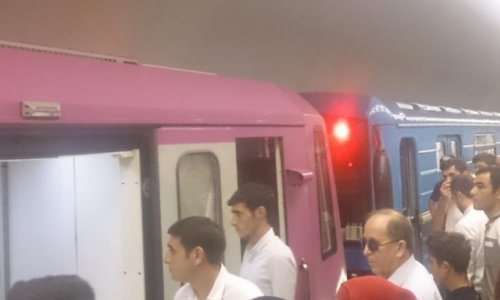 Bakı metrosunda gərgin anlar – qatarlardakı sərnişinlər boşaldıldı
