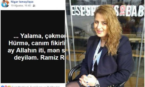 Vəfat edən azərbaycanlı jurnalistin SON PAYLAŞIMI 