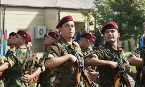 Солдат Гейдар Алиев присягнул Азербайджану  - ФОТО+ВИДЕО