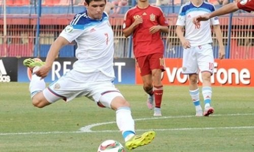 Azərbaycanlı futbolçu Rusiyada fərəqləndi