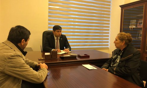 Депутат  Эльшад Гасанов провел встречу с избирателями