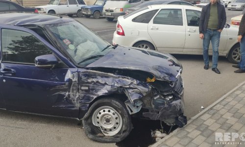 В Барде пьяный водитель скрылся с места ДТП - ВИДЕО