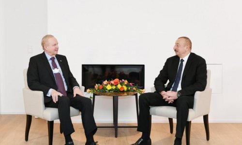 Azerbaijani president meets BP CEO