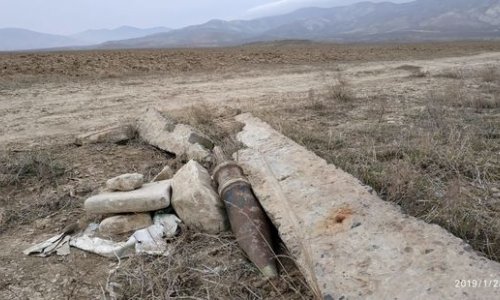 Azərbaycanda broyler fabrikinin yaxınlığında mərmi tapıldı - FOTO