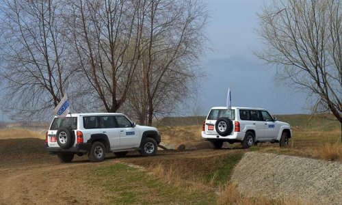 OSCE ceasefire monitoring ends without incidents