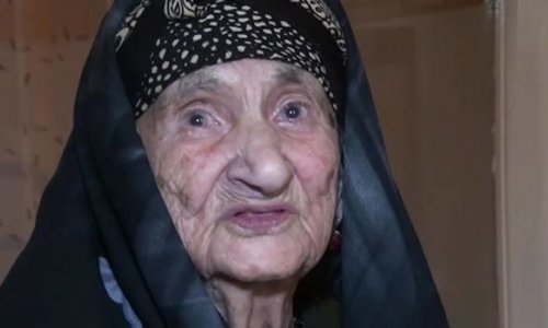 Azərbaycanın ən yaşlı sakini uzunömürlüyün sirrini açıqladı - VİDEO